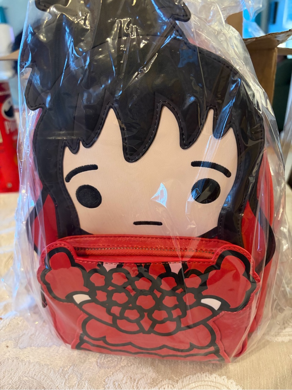 Loungefly Lydia Deetz Character Face Backpack